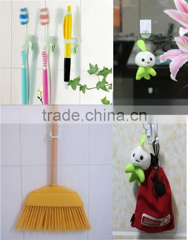 Household sundries wall clothes-hook hanger adhesive permanent hooks