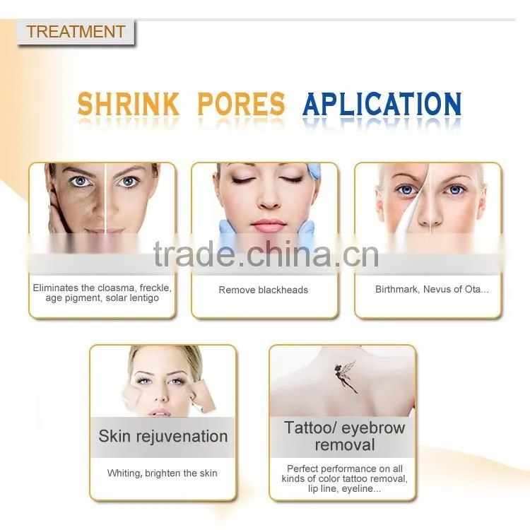 Merry christmas! Professional Q Switch ND yag laser chloasma removal machine
