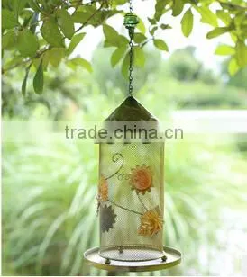 Wholesale New Metal Suet Wildlife Bird Feeder Garden Outdoor Birdfeeder Easy Fill & Clean Cage