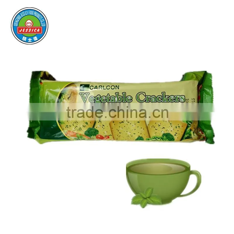 220g Nutritional Vegetable Crackers Manufacture