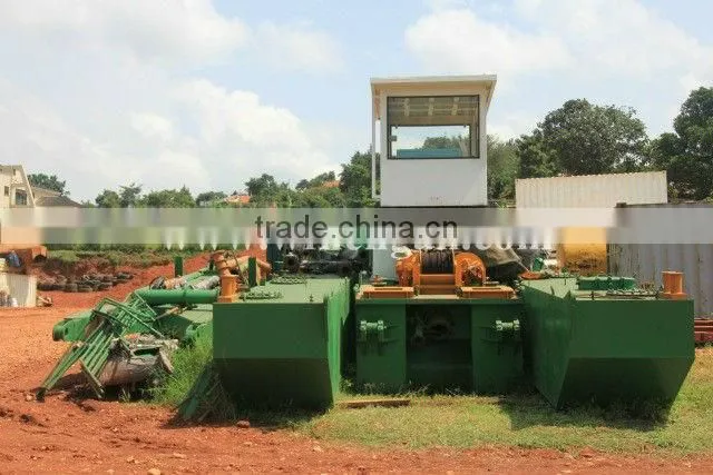excavating gold dredger