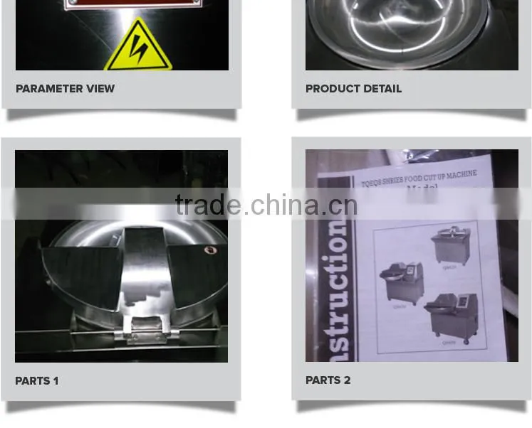 2016 China Supplier for 20L Meat Bowl Cutter Food Shredder Cutting Machine