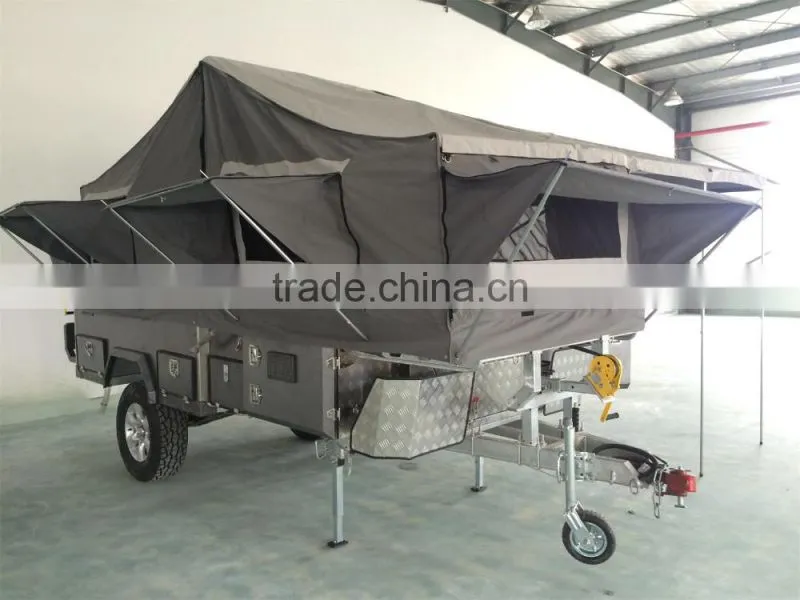 Economic Hot Dipped Galvanized 10x5ft High Quality Heavy Duty Full Welded Tandem Trailers