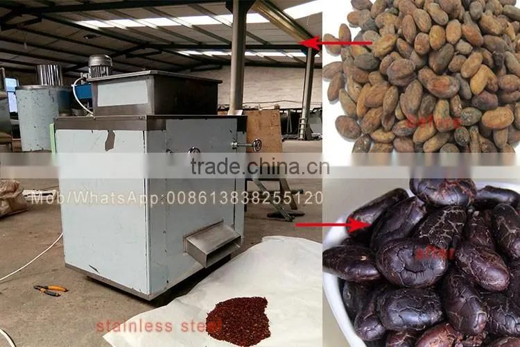 Automatic Roasted Cacao Nib Peeler Roasted Coffee husk Peeler Machine