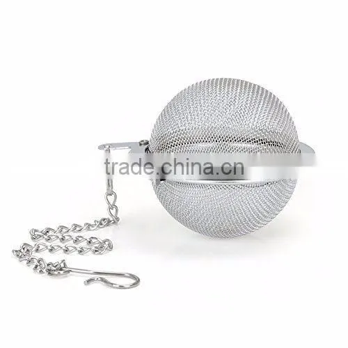 Eco-friendly food grade stainless steel tea infuser ball
