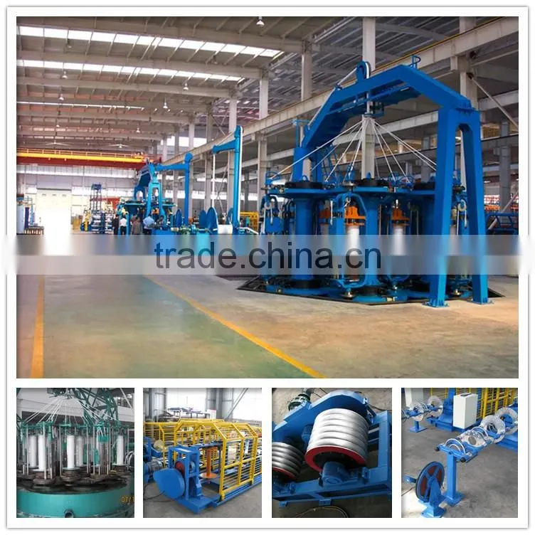 braided hawser rope machine/hawser machine for making rope of multifilament,nylon,dyneema: https://youtu.be/flTrF7Bg4NY