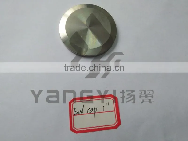 stainless steel 1'' tri clover clamp with end cap ferrule and gasket