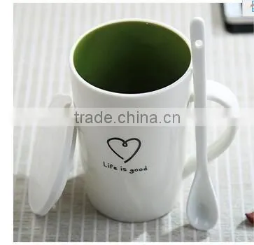 New Promotional Fashion Figure Number Ceramic Mugs