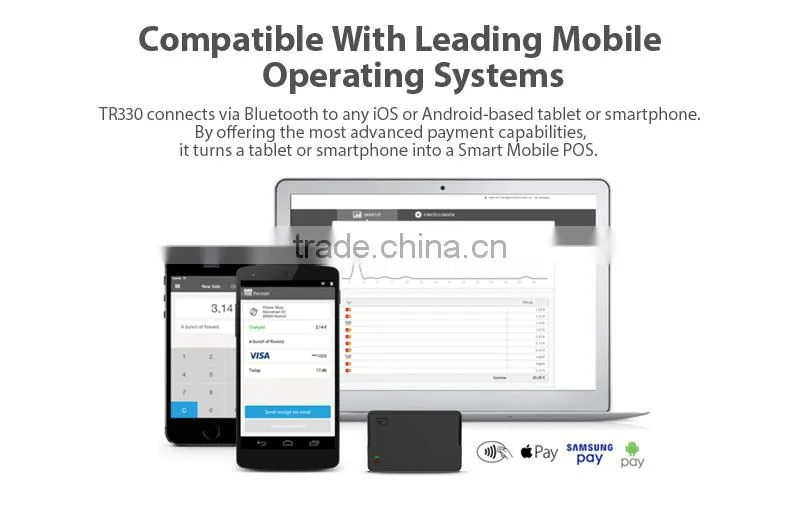 EMV Bluetooth smart chip card reader
