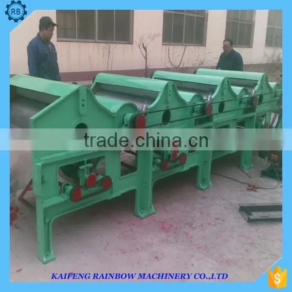 Hot sale waste cloth tearing machine for textile recycling with good price