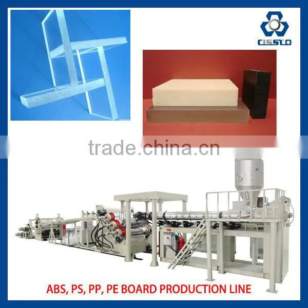 CE STANDARD ABS PMMA BOARD EXTRUSION MACHINERY