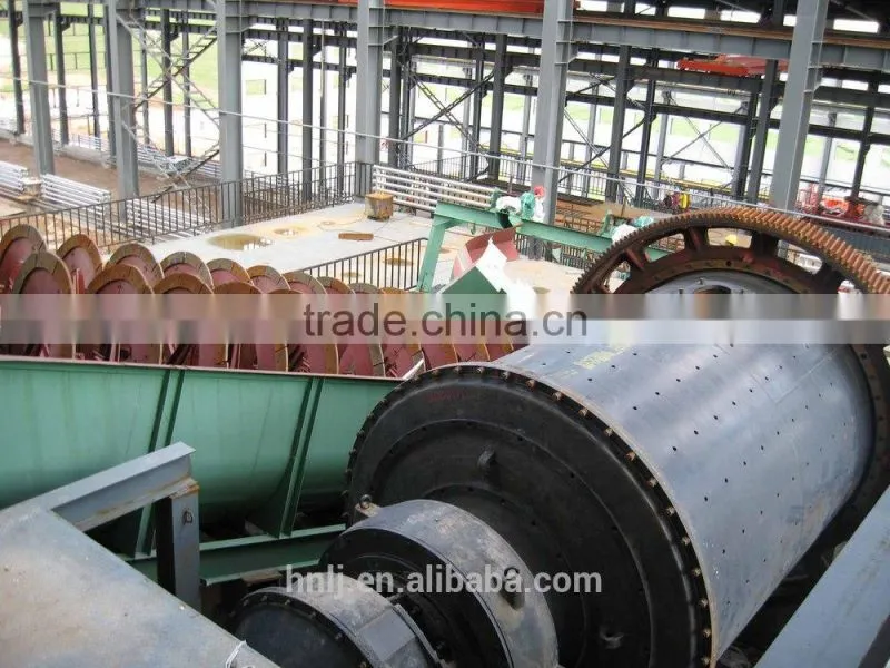 Gold mining equipment ball mill processing