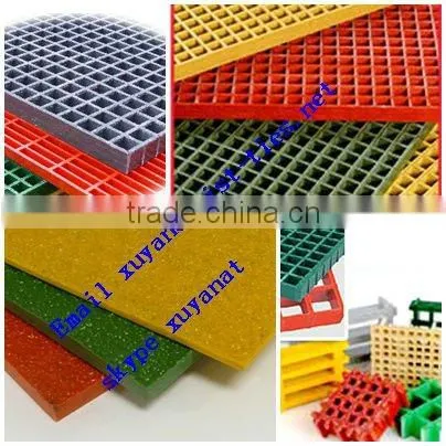 blue frp molded grating/molded fiberglass grating