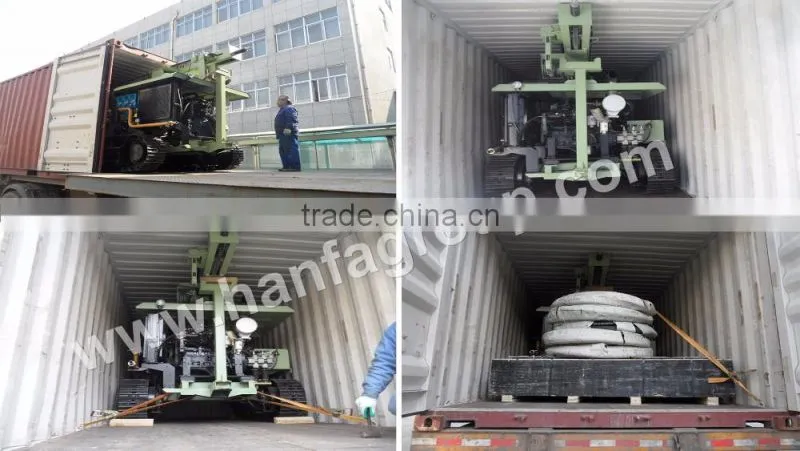 HF460Y Solar Pile Foundation Drilling ,Micro Pile Drilling Machine , Micro Pile Drilling Rig