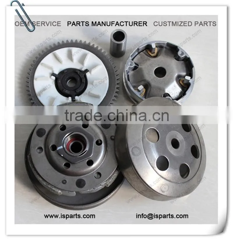 GY6 50CC centrifugal clutch scooter motorcycle spare parts made in china