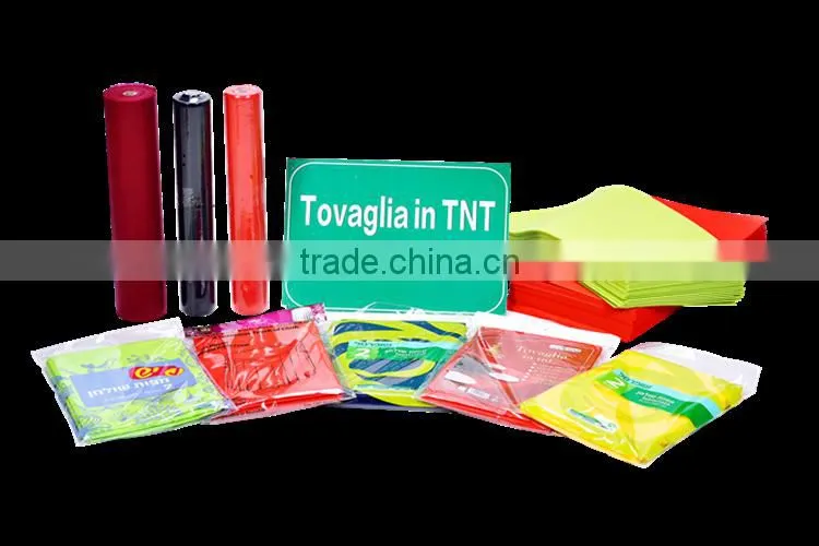 China Online Selling Protect Table Cover Red Spunbond Pp Nonwoven