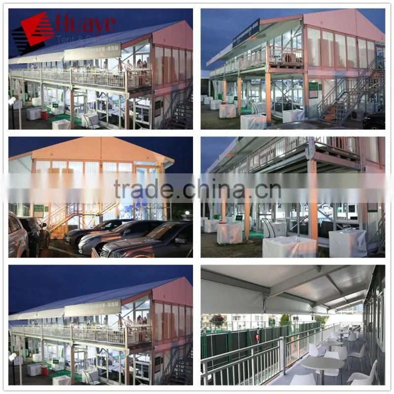 Factory direct sale double story tent german structure for events
