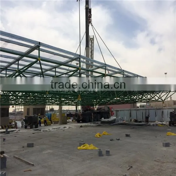 China Honglu Light Steel Structure Gas Station