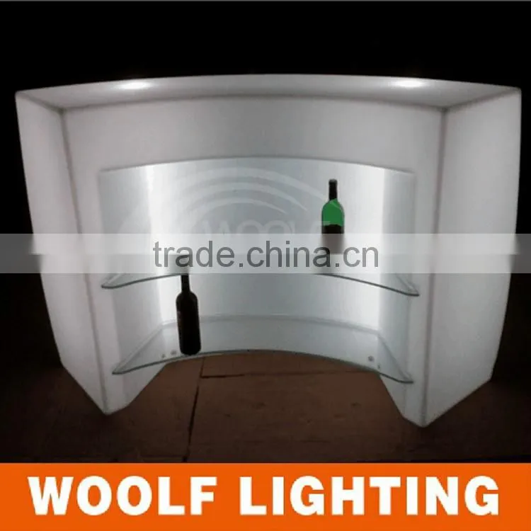 Club Decoration Plastic Furnitre LED Light Bar Set