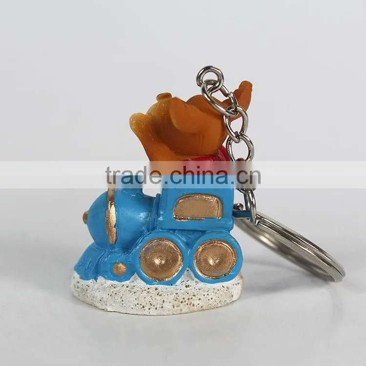 Resin artificial car key chain