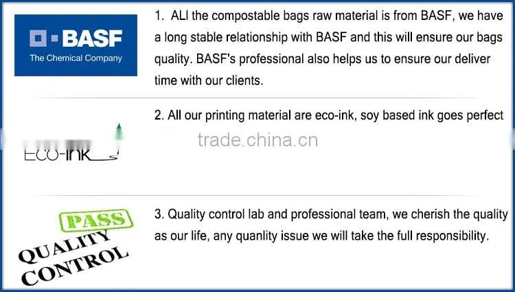 Compostable biodegradable PLA bags Jumbo kitchen wasted bags