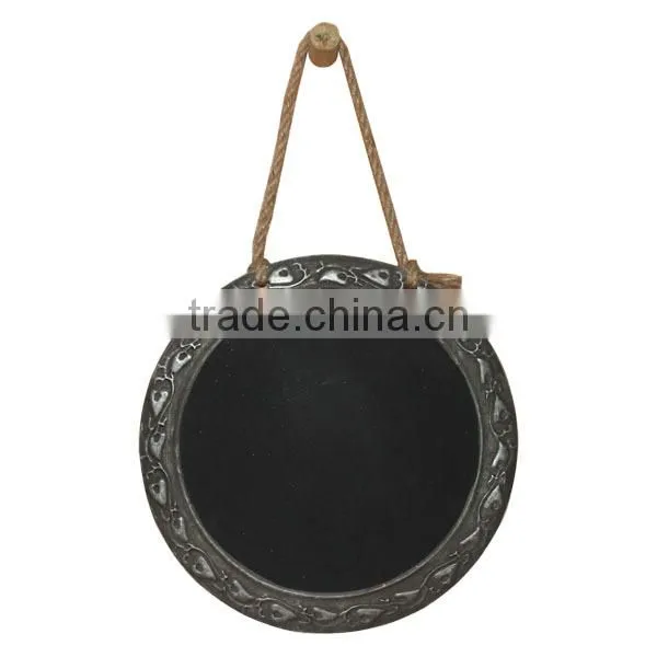 Metal Decorative Blackboard Table Chalkboard