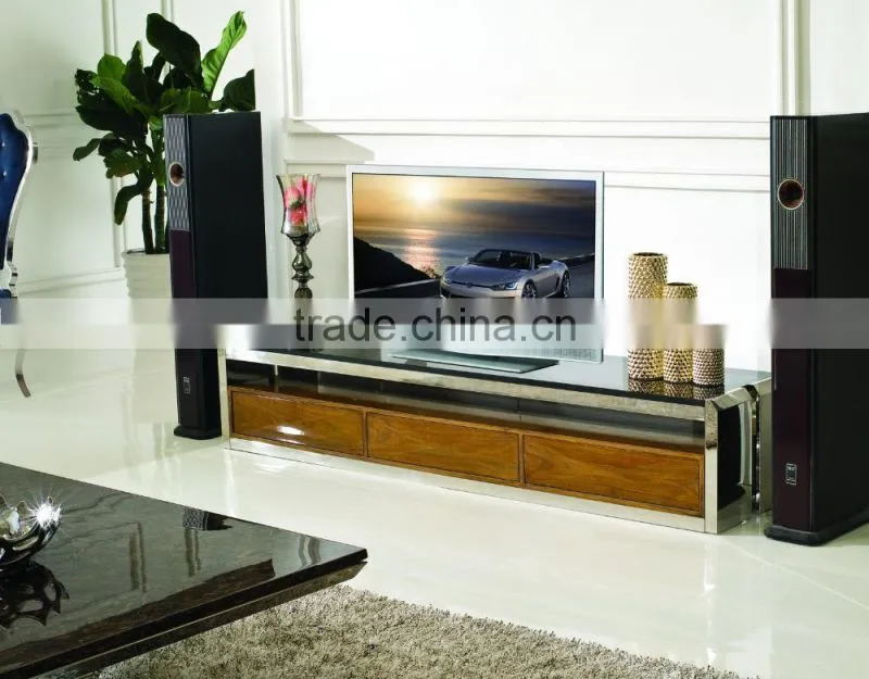 E018-1 home furniture simple tv stand wood tv cabinet