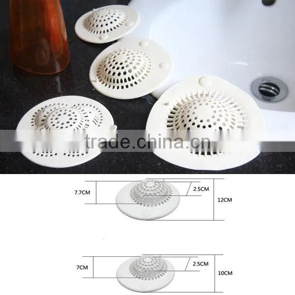 Hot! New design practical silicone kitchen sink strainer and waste / bathroom sink drain strainer