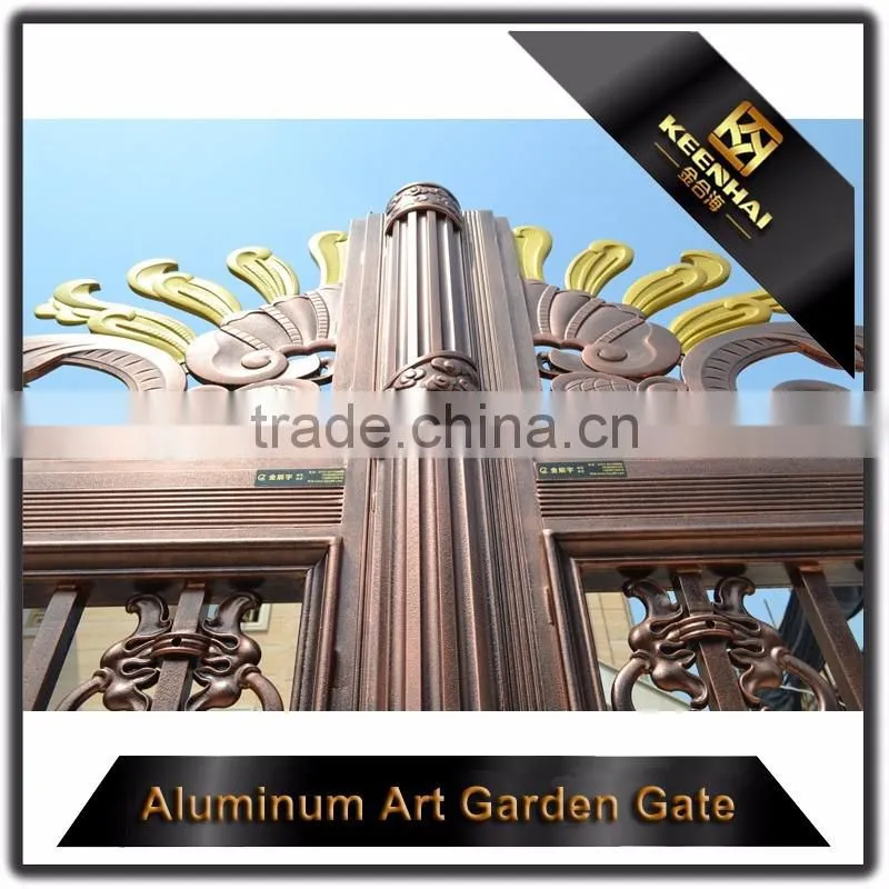 Home&Garden Decoration Powder Coated Aluminum Door for Villa Garden