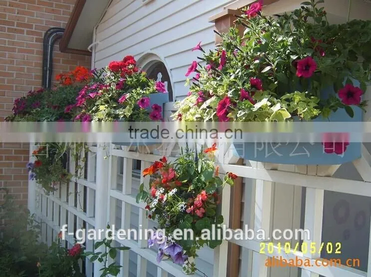 decorative hanging flower planters terracotta wall planters flower tower planter