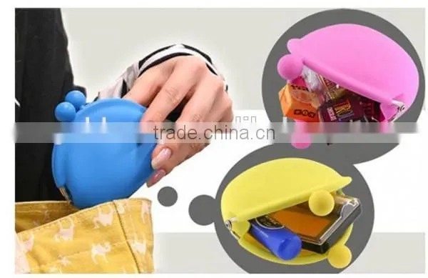 Unisex Convenient silicone zero wallet/
