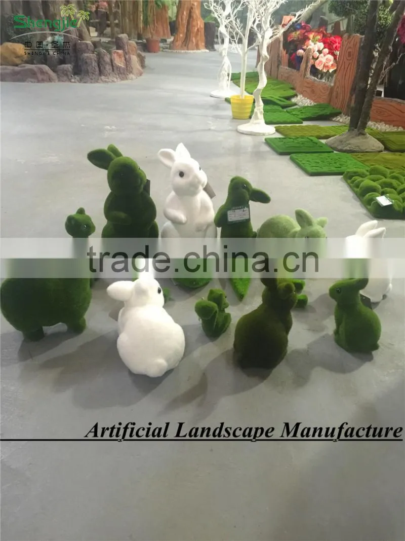 different moss topiary,high quality moss grass with kinds of shapes