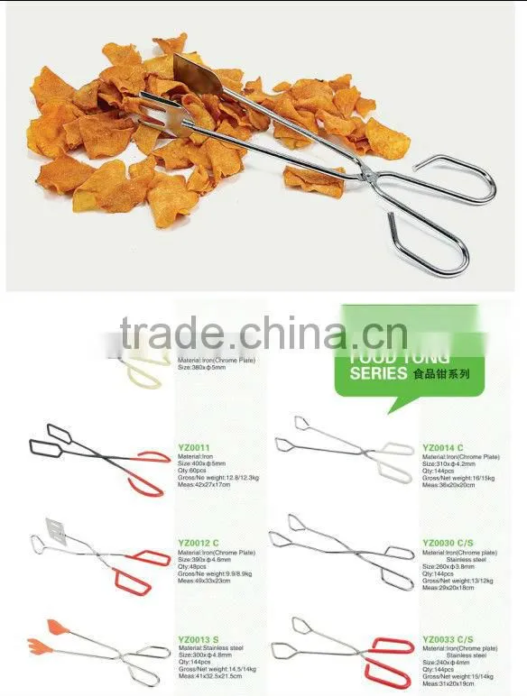 OASIS NYLON Food tong with stainless steel or iron with chrome plate