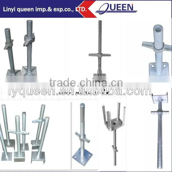 Adjustable Steel Prop Scaffolding Base Jack Linyi Scaffolding Adjustable Screw Base Jack
