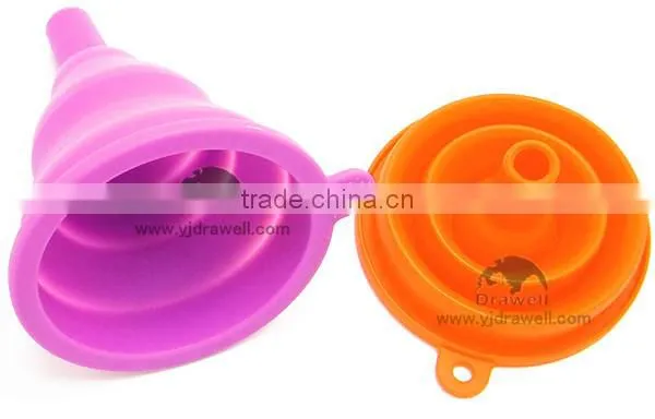 SB-0924 Food Grade Silicone folding funnel