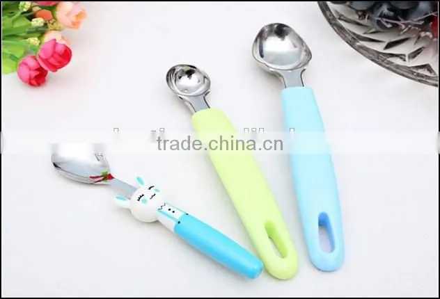 2015 hot sell food grade plastic kitchen stailess steel fork spoon,food grade plastic fork spoon