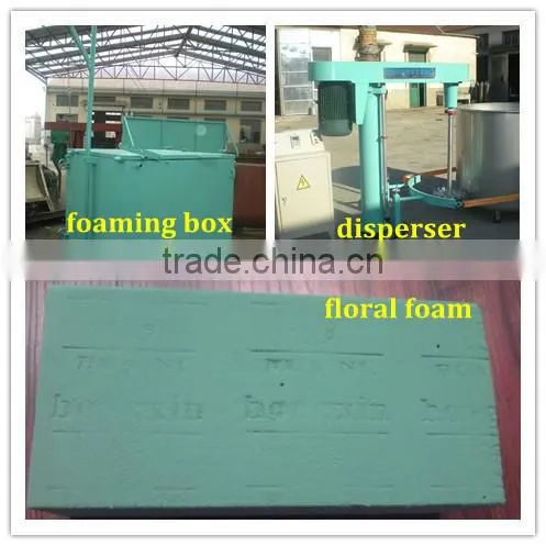 floral foam machine and formula sale 300 cartons/day