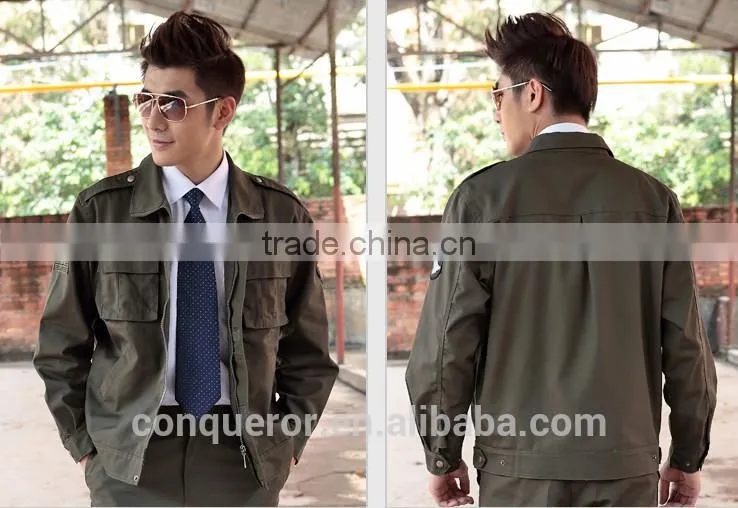 2015 trendy design working uniforms for men