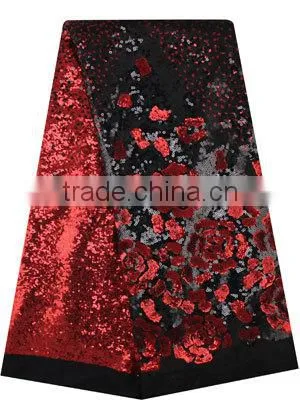 FL0055 gold 2015 newest african fashion high quality French Lace net lace for party wedding dresses and clothing