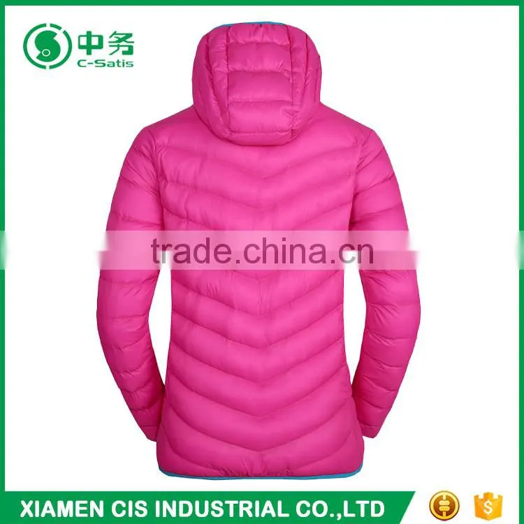 China Factory Wholesale SPorts Jacket Winter Women Down Jacket