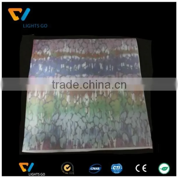 silver reflective raw material for sport shoes, reflective rainbow color PU leather