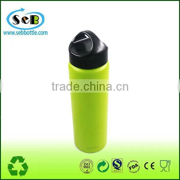 750ml Double Wall Vacuum Insulated Stainless Steel Leak Proof Sports Water Bottle Green
