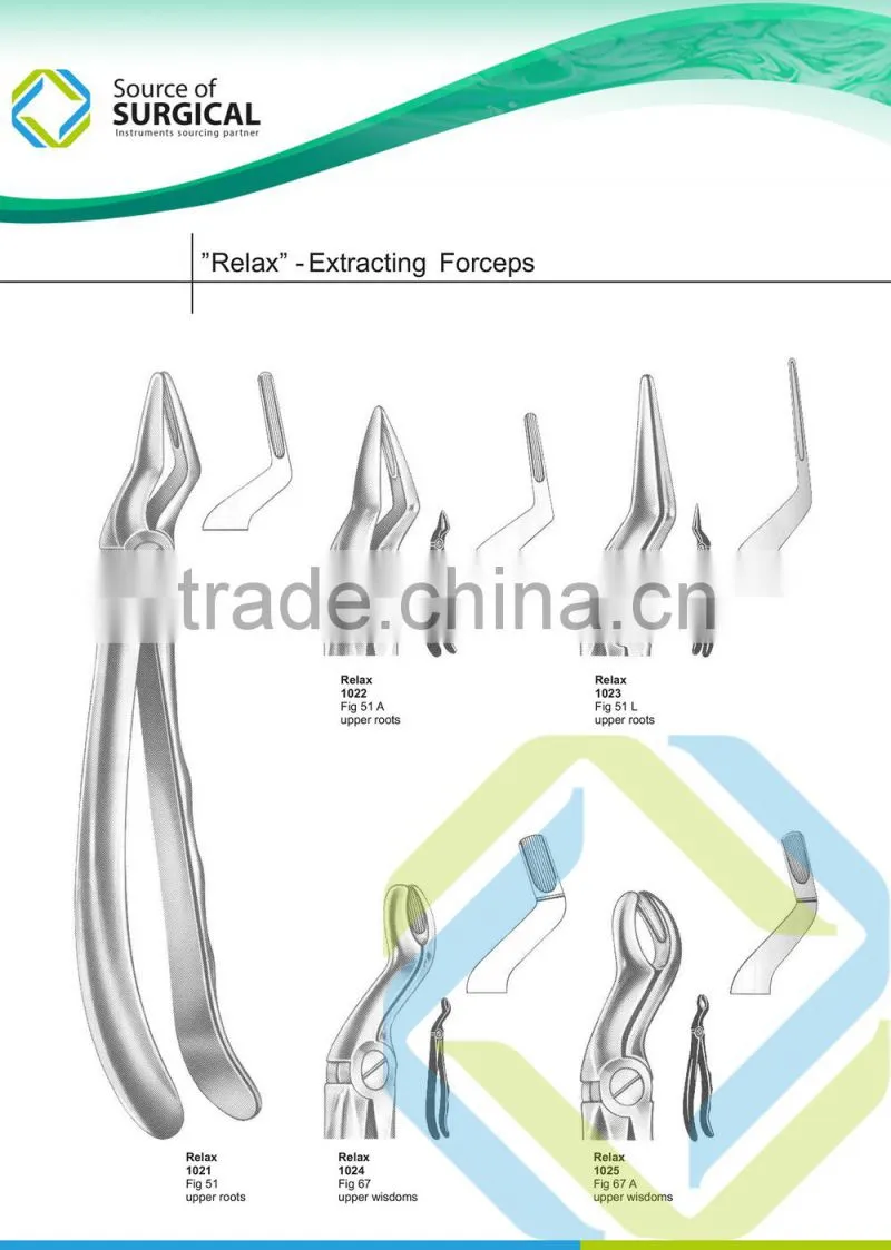 Extracting Forceps / Dental Forceps / Teeth Revomer Forceps