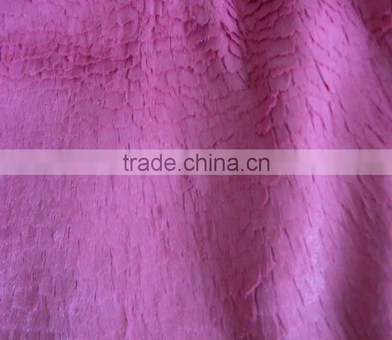 Knitted Fabric /PV Plush Velvet-Toy Fabric