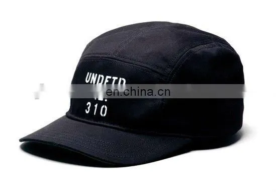 Fashion design 100% cotton print 5 panel sports hats