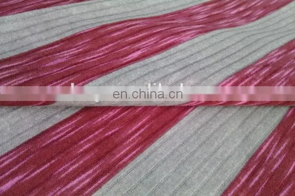 shaoxing winfar polyester cotton drop needle pigment prict knit interlock fabric
