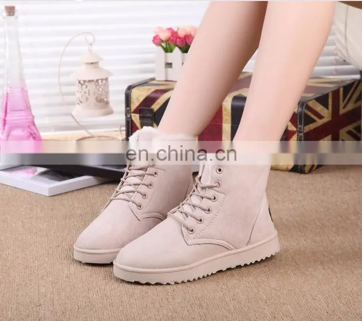 New arrival women boots warm snow boots platform ankle boots