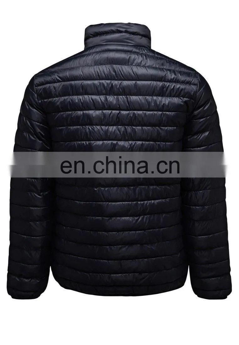 foldable artificial light down jacket for men