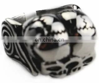 2014 Yiwu fashion stainless steel jewelry with finger designs ring