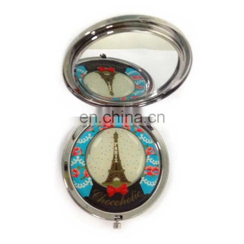 Custom personalized compact mirror